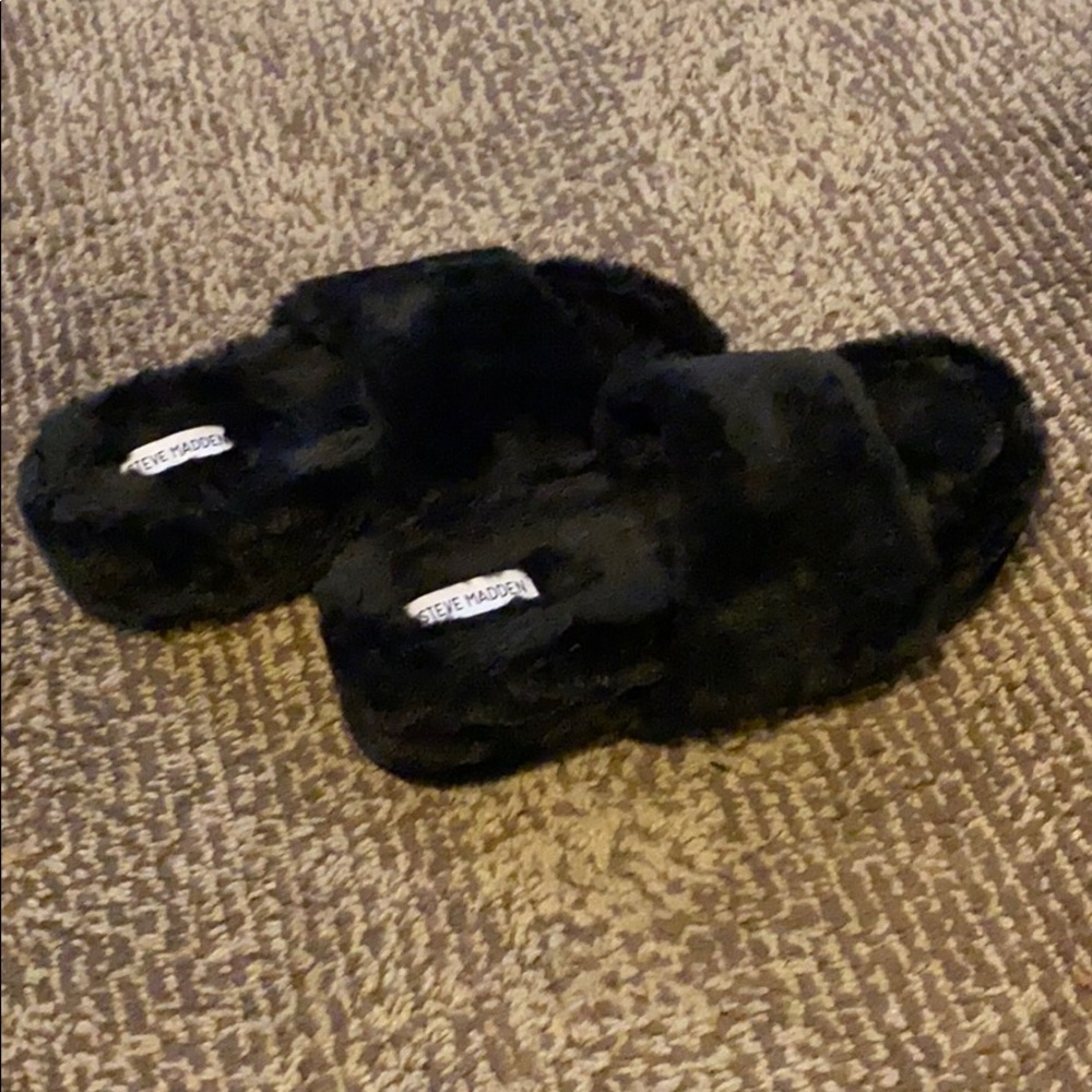 Steve Madden platform flip flops